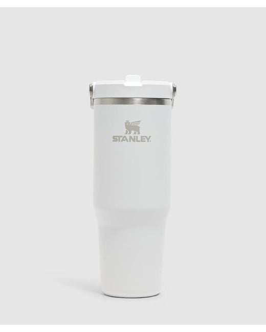 Stanley White Iceflow 0.89L Flip Straw Tumbler (Frost