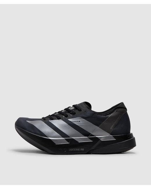 Adidas Originals Black Adizero Evo Sl Sneaker /Iron Met/ Four for men