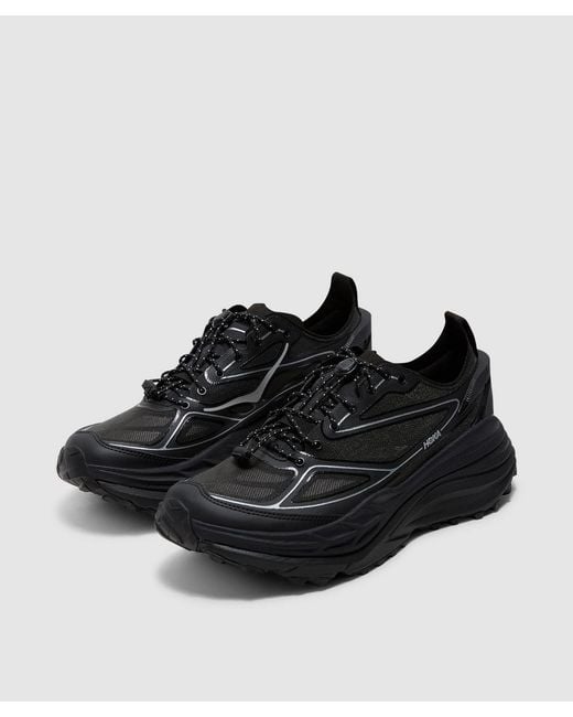 Hoka One One Black Stinson One7 Sneaker for men