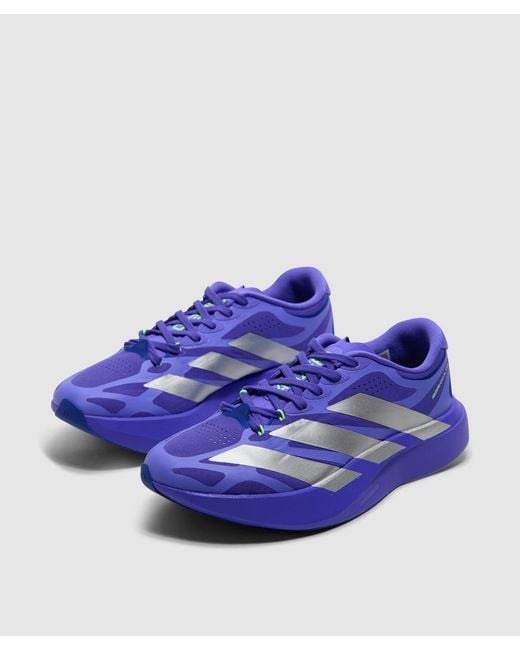 Adidas Originals Blue Adizero Evo Sl Exo Sneaker (Solar/ Met./Pure for men