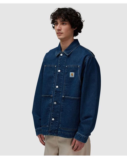 Carhartt Blue Og Double Front Jacket for men