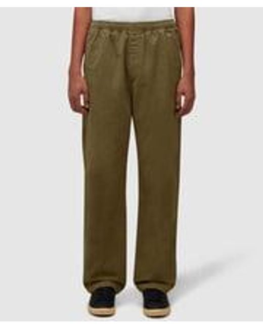 Stussy Green Brushed Beach Pant for men