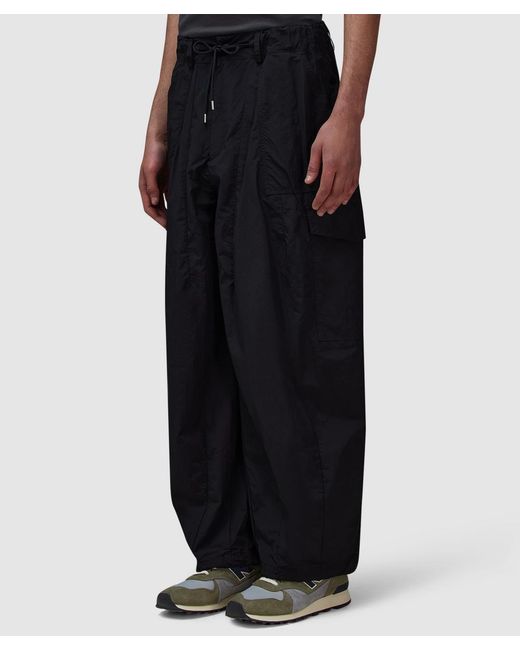 FRIZMWORKS Black Nylon Cargo Balloon Pant for men