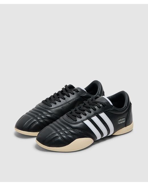 Adidas Black X Brain Dead Taekwondo Mei Sneaker (Core/Warm Vanilla