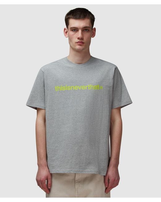 Thisisneverthat Gray T-Logo T-Shirt (Dark