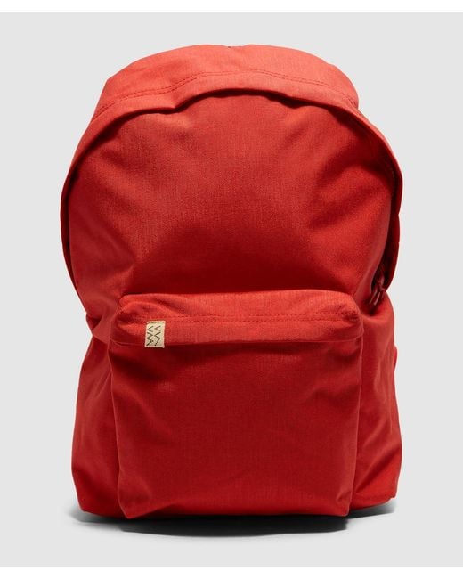 Visvim Cordura 22L Backpack in Red | Lyst