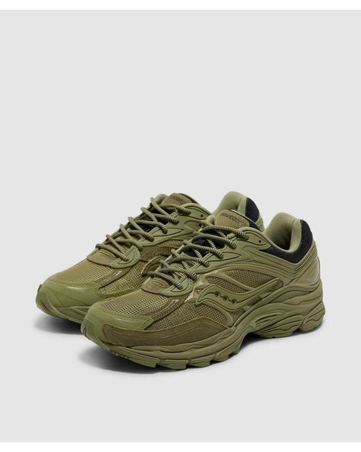 Saucony Green Progrid Omni 9 Sneaker for men