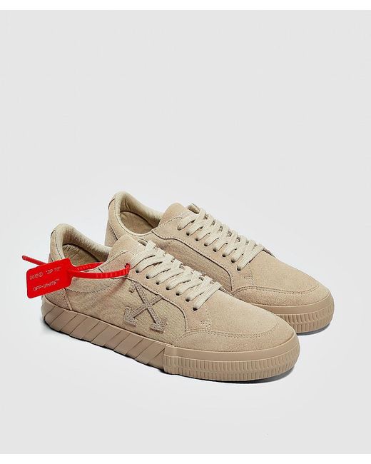 vulc low top off white