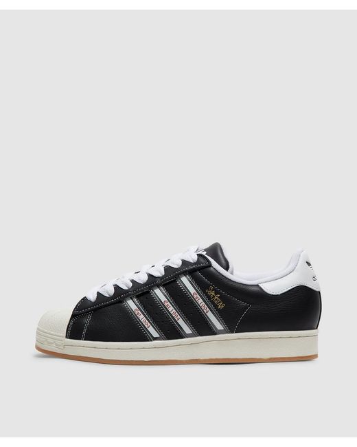 Adidas Black X Korn Superstar Sneaker for men