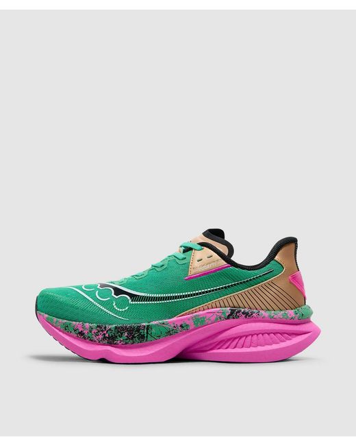 Saucony Green Endorphin Azura Hi Octane Sneaker (Garden for men