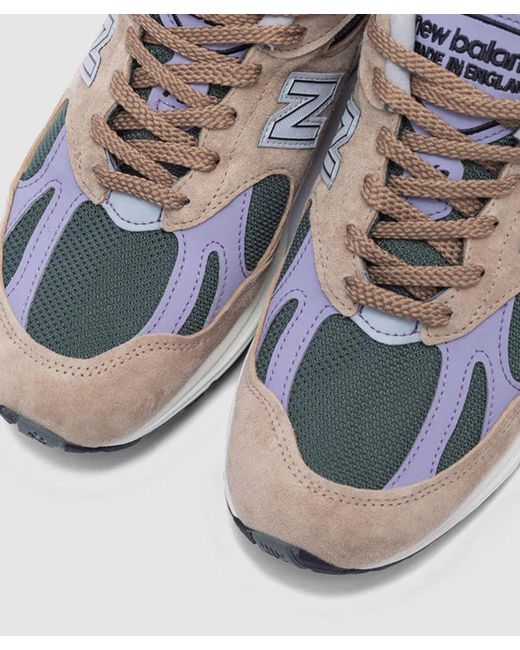 New Balance White Miuk 991V2 Sneaker for men