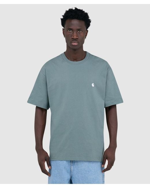 Carhartt Blue Madison T-Shirt (Velvet for men