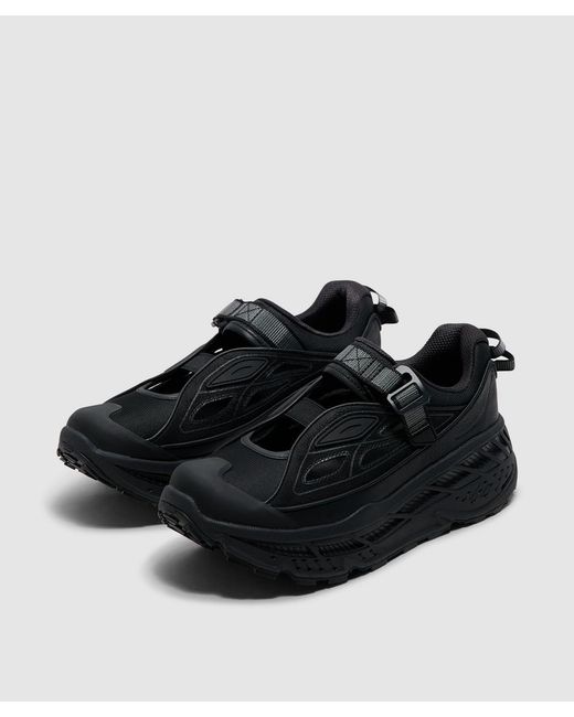 Hoka One One Black Stinson Breeze Sneaker Carbon for men