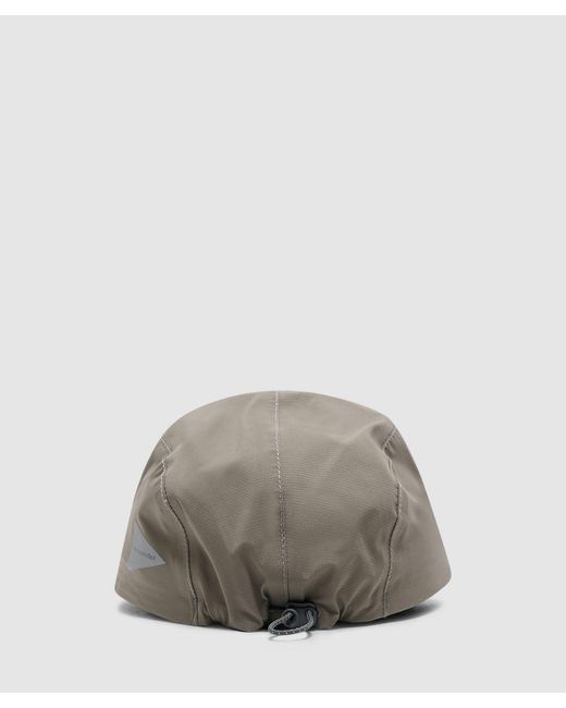 And Wander Gray Pertex Shield Rain Cap