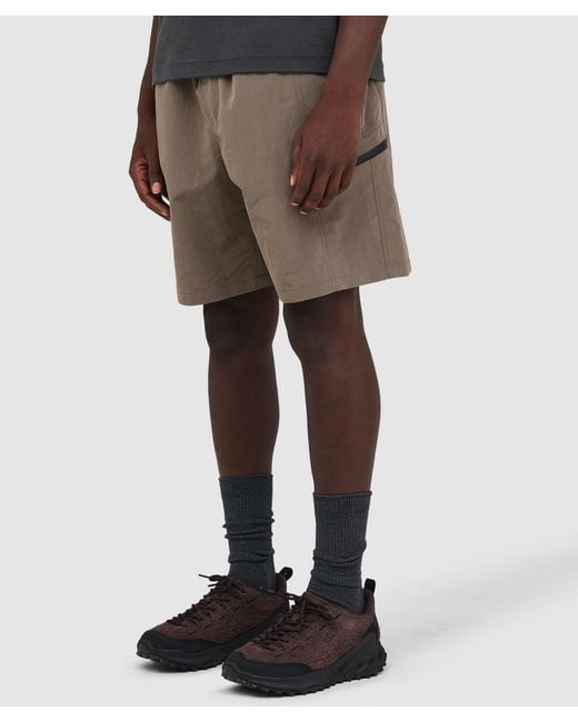 FRIZMWORKS Gray Nylon Utility Pocket Short (Mud for men