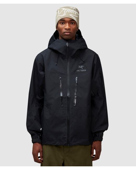 Arc teryx Alpha Sv Jacket in Blue for Men Lyst UK