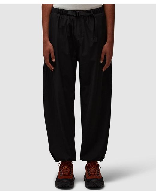 Mellow Clo Black Everyday Stretch Nylon Pant ( for men