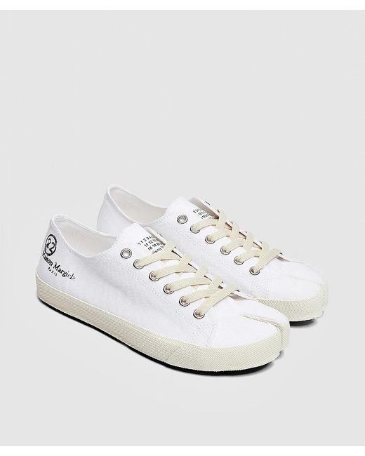 margiela tabi canvas sneakers