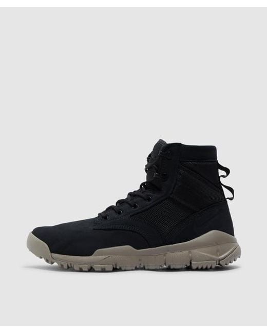 Nike Black Sfb 6" Nsw Leather Boot for men