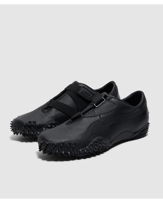 PUMA Black Mostro Leather Sneaker for men