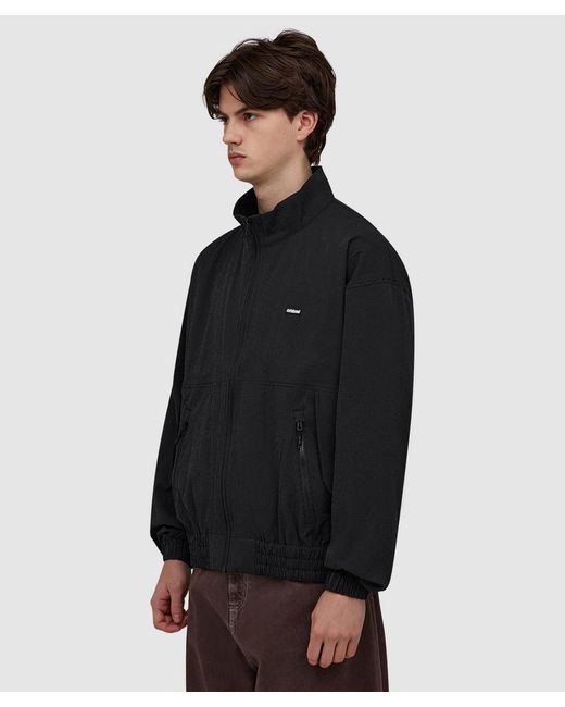Metalwood Black Lightweight Track Jacket for men