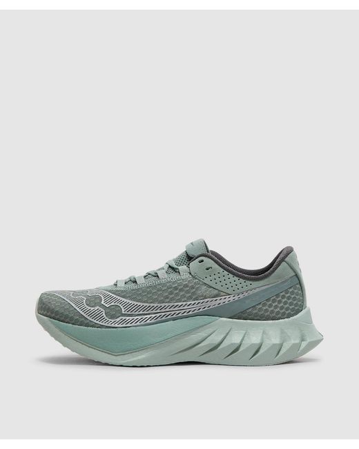 Saucony Green Endorphin Pro 4 Sneaker (Iceberg/ Carbon for men