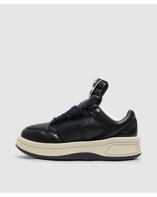 Rick Owens Black Turbowpn Ox Sneaker for men