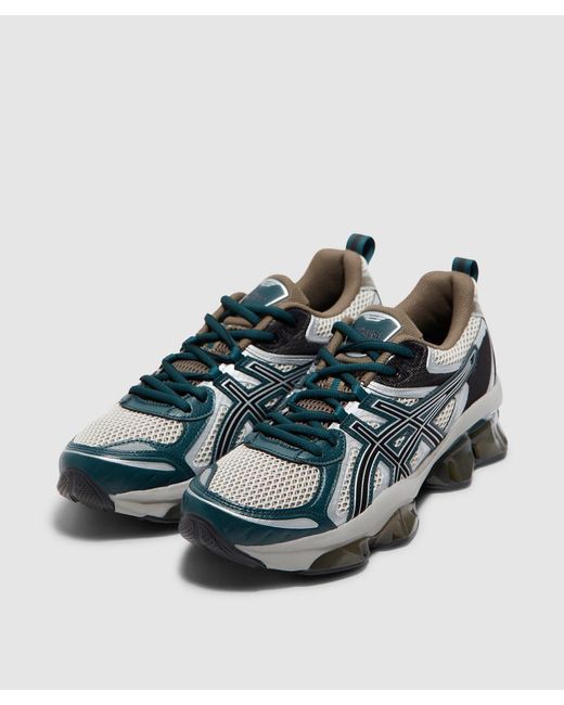 Asics Green Gel-Quantum Kinetic Sneaker for men