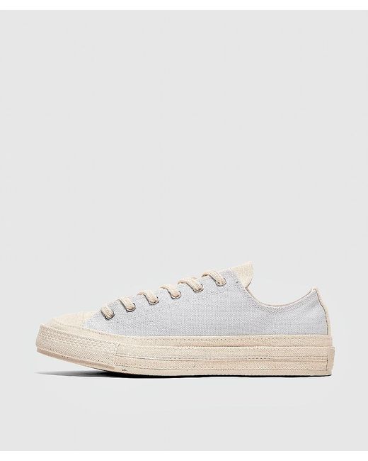 Converse Pink And Blue Renew Cotton Chuck 70 Ox Sneakers for men