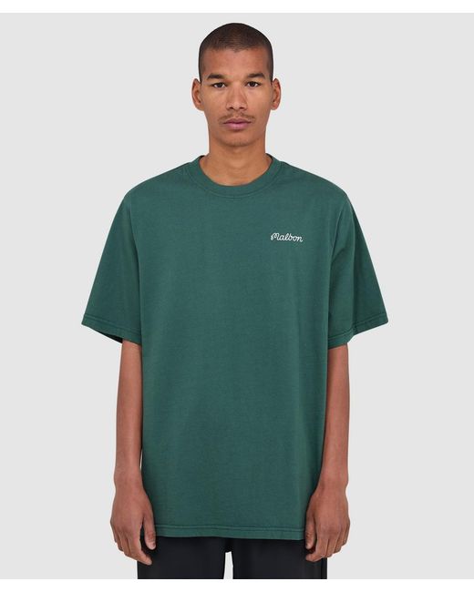 Malbon Golf Green Bermuda Baldwin T-Shirt (Forest for men