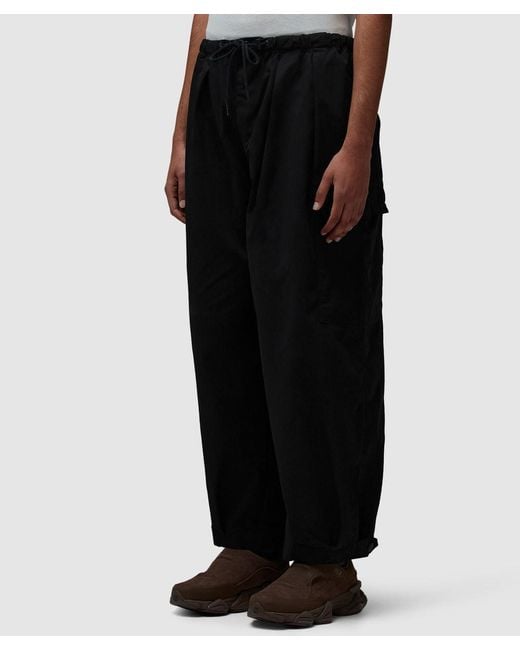 ANGLAN Black Field Vijo Ballon Pant for men
