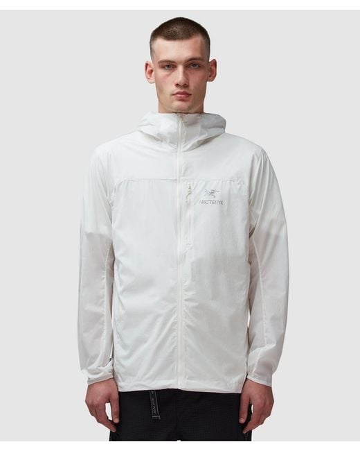 Arc'teryx Gray Squamish Hooded Jacket (Arctic Silk for men