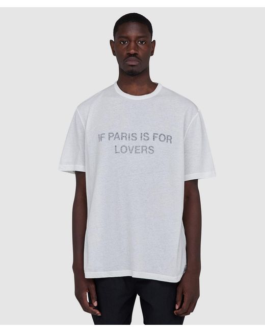 パリ、テキサス　SCRT Lサイズ Tシャツ ホワイト paris texas tシャツ PARIS TEXAS TEE SCRT