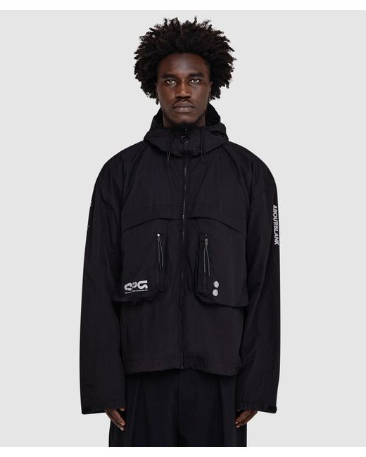 About Blank Blue Supersonic Jacket for men