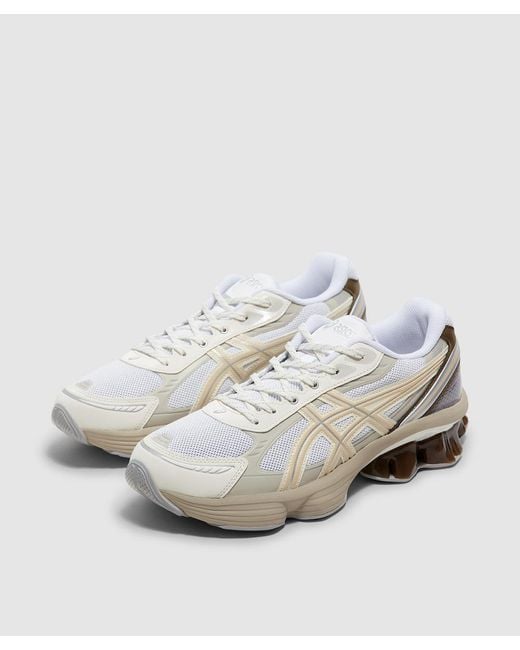 Asics White Gel-Kinetic Fluent Sneaker for men