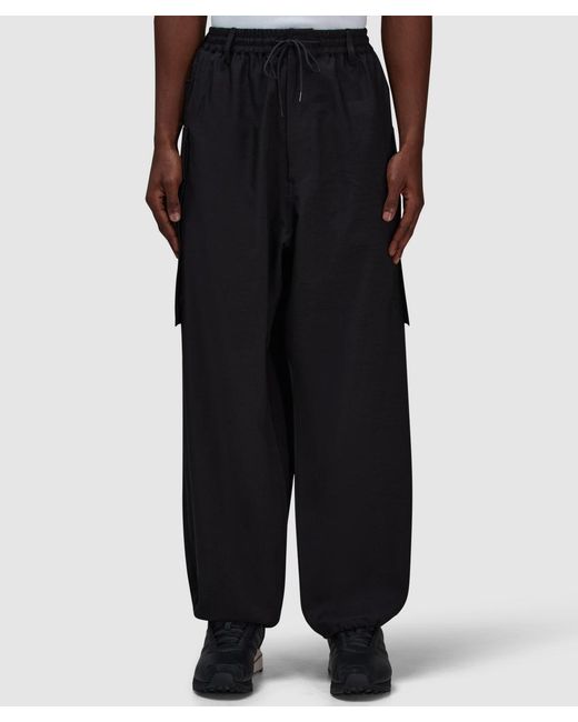 Y-3 Black Sport Uniform Cargo Pant for men