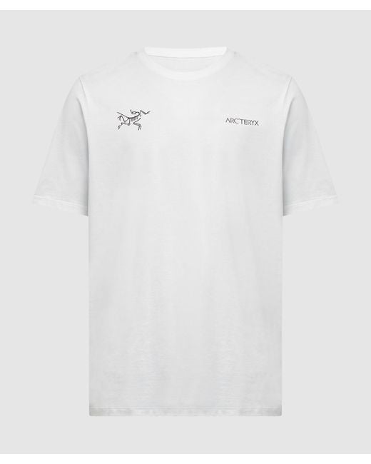 Arc'teryx White Split T-shirt for men