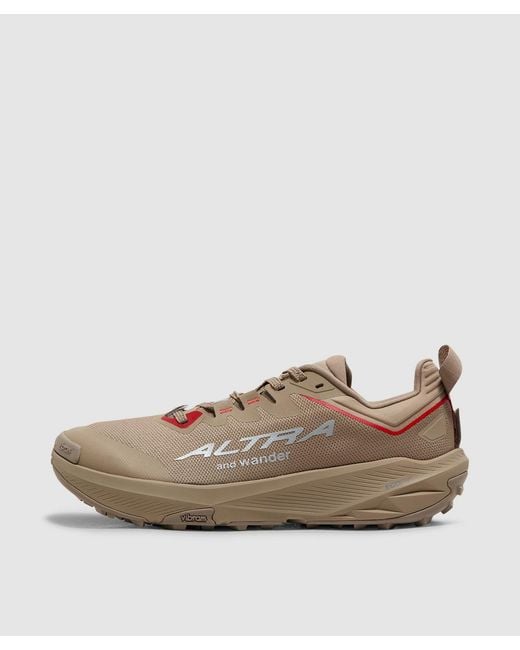 And Wander Brown X Altra Experience Wild 3+ Sneaker