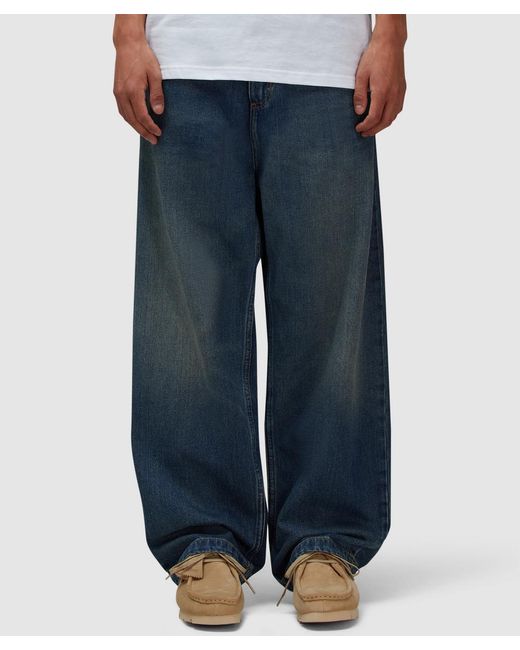Carhartt Brandon Pant Worn Used Wash in Blue for Men | Lyst