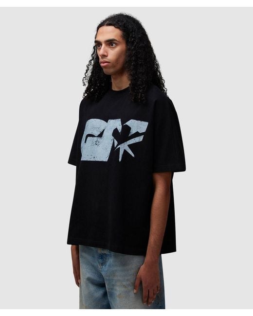 GODMADE CLO Black Gm Nail T-Shirt for men