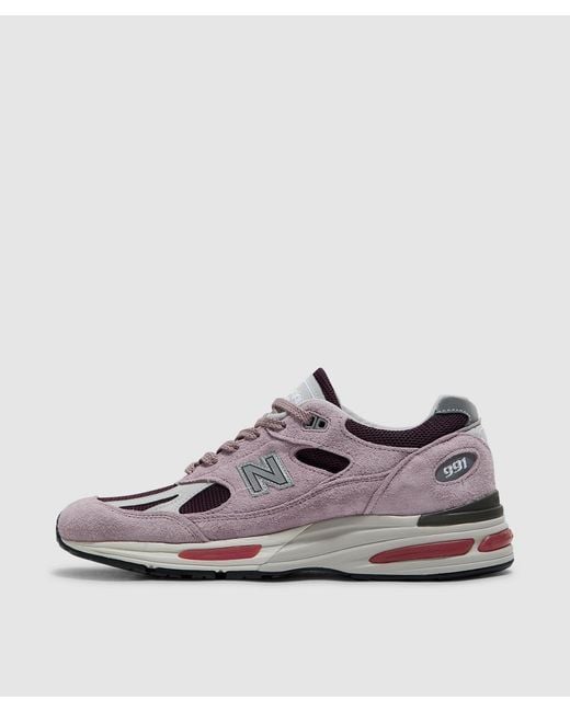 New Balance Brown Miuk 991V2 Sneaker for men