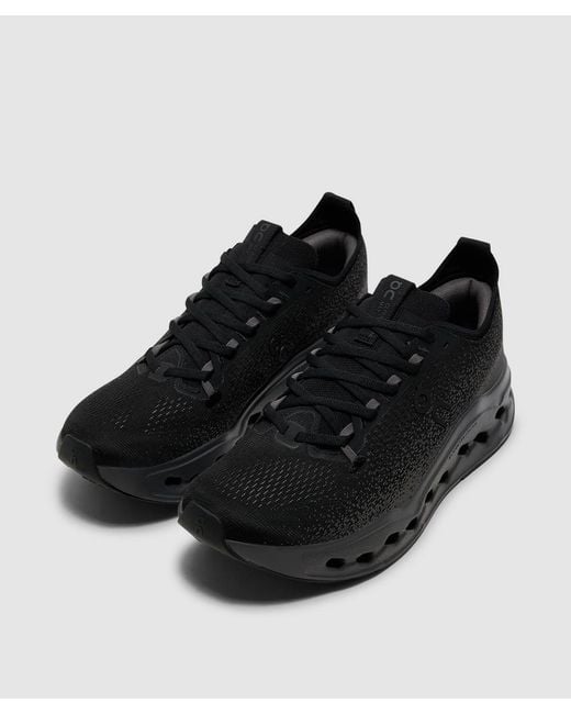 On Shoes Black Cloudsurfer Max Sneaker /Eclipse for men