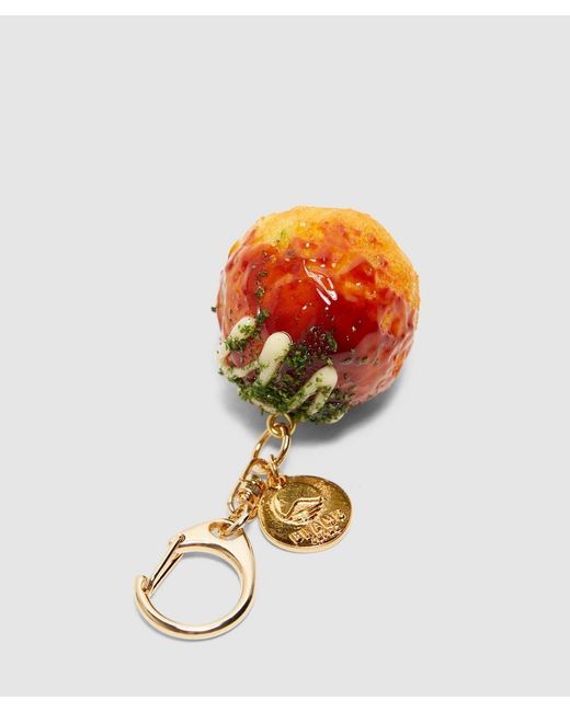 BEAMS Japan Orange X Sample Kobo Takoyaki Keychain (Takoyaki