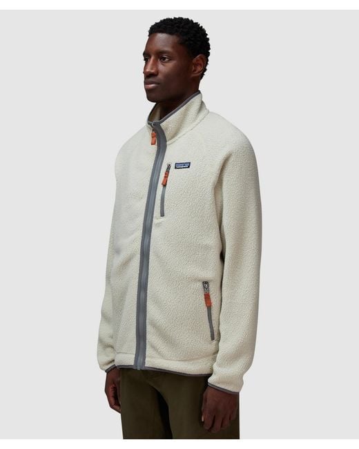 Patagonia Gray Retro Pile Jacket for men