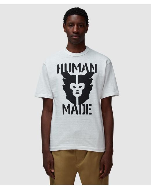 トップス HUMAN MADE FACE LOGO T-SHIRT Human Made Face Logo T-Shirt in White for Men | Lyst UK