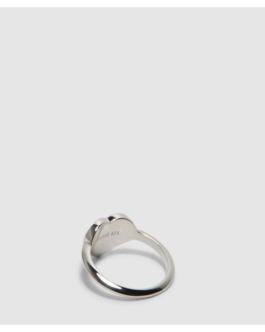 Human Made White Heart Ring