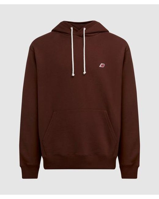 New Balance Brown Made In Usa Hoodie for men
