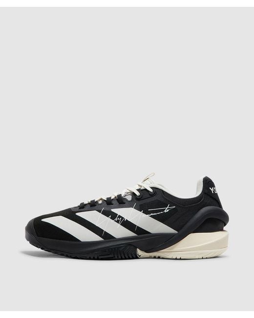 Y-3 Black Adizero Cybersonic Tennis Sneaker /Orbit for men