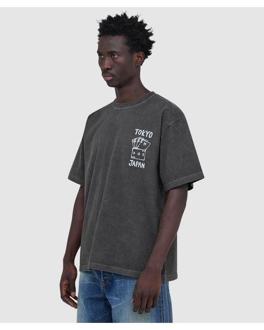 Neighborhood Gray Nh Tee Ss 14 T-Shirt for men