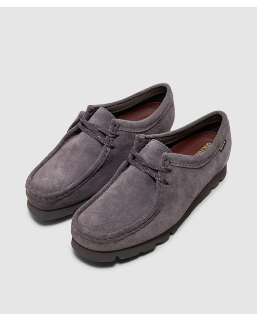 Clarks Brown Wallabee Gore-Tex Shoe Suede